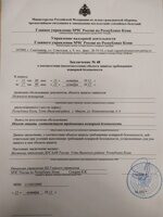 Заключение о соответствии объекта требованиям пожарной безопасности